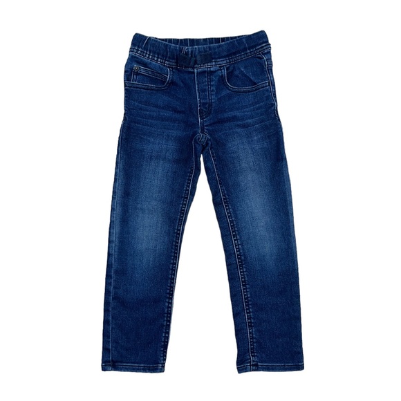 GAP Slim Pull On Elastic Waist Jeans 5 Years Dark Wash - Picture 1 of 8